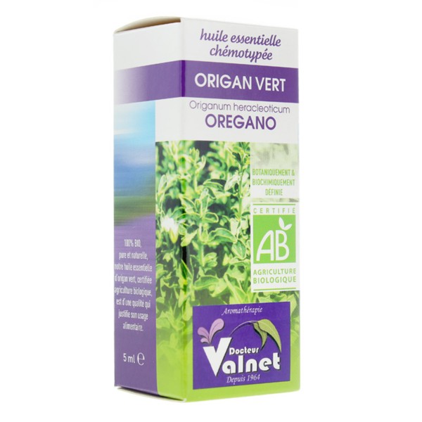 Docteur Valnet huile essentielle Origan vert Bio