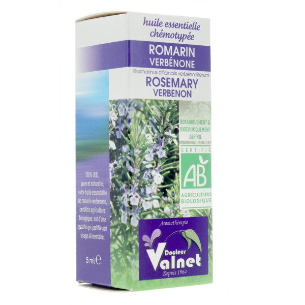 Docteur Valnet huile essentielle Romarin verbénone Bio