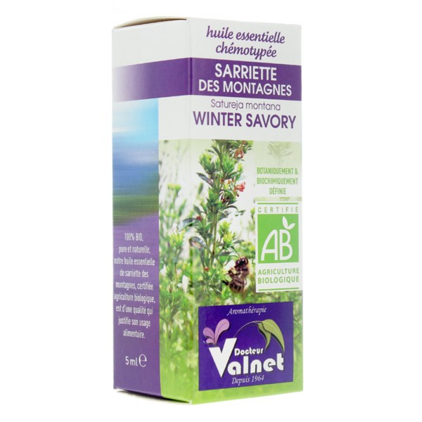 Docteur Valnet huile essentielle Sarriette des montagnes Bio