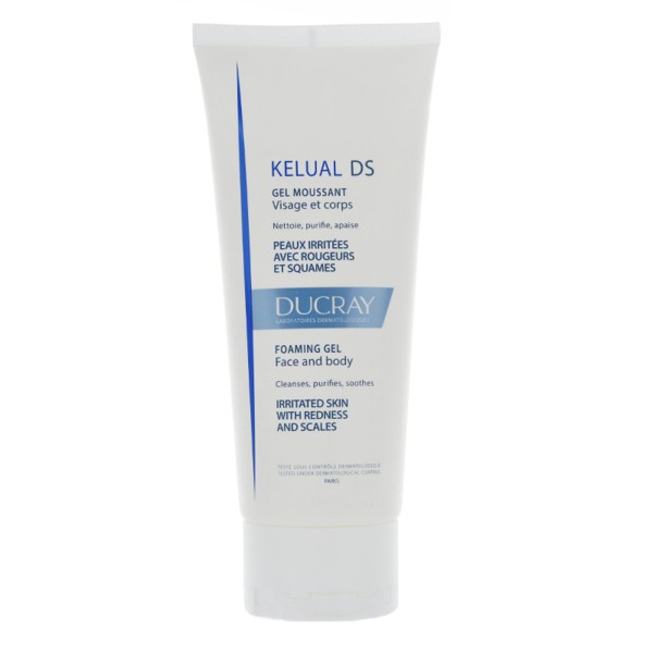 Ducray Kelual DS gel moussant Dermite séborrhéique Visage et corps