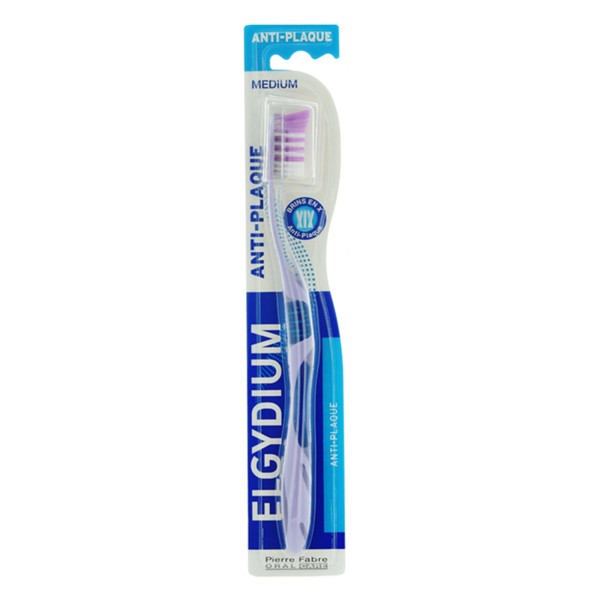 Elgydium Anti-Plaque brosse à dents medium