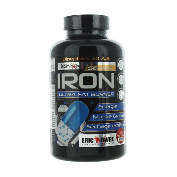 Eric Favre Iron Ultra Fat Burner 120 capsules Brûleur de graisse