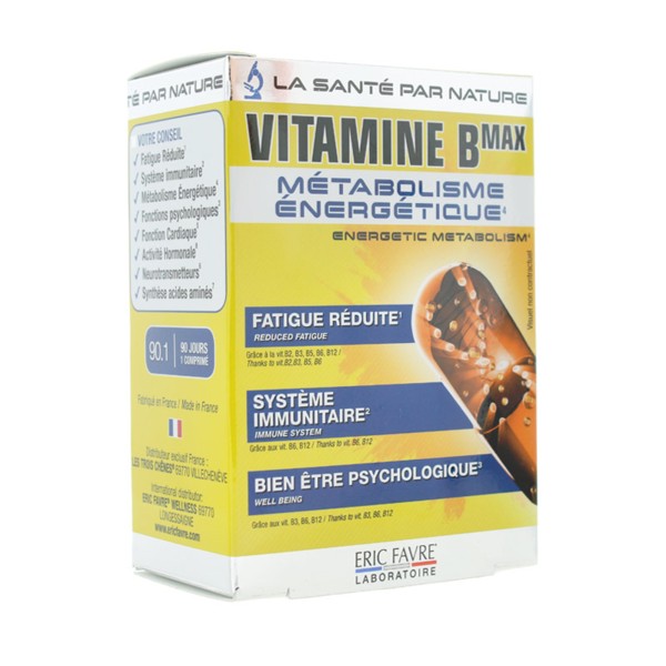 Eric Favre Vitamine B Max comprimés