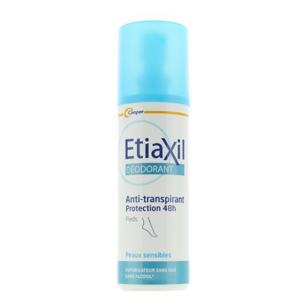 Etiaxil Déodorant Antitranspirant Pied Peaux sensibles