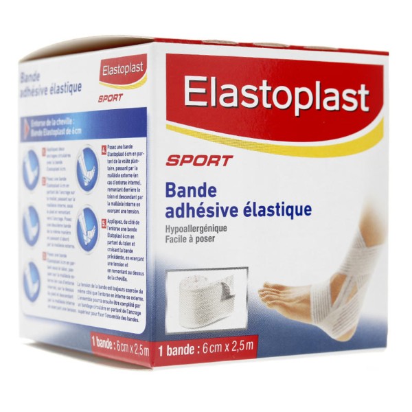 Elastoplast bande adhésive élastique Strapping & fixation d'attelles