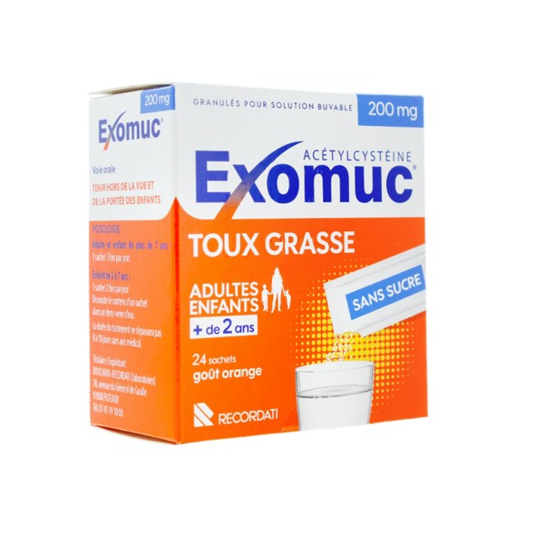 Exomuc 200 mg sachet