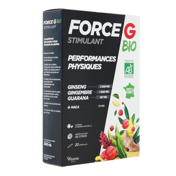 Vitavea Force G Bio stimulant ampoules