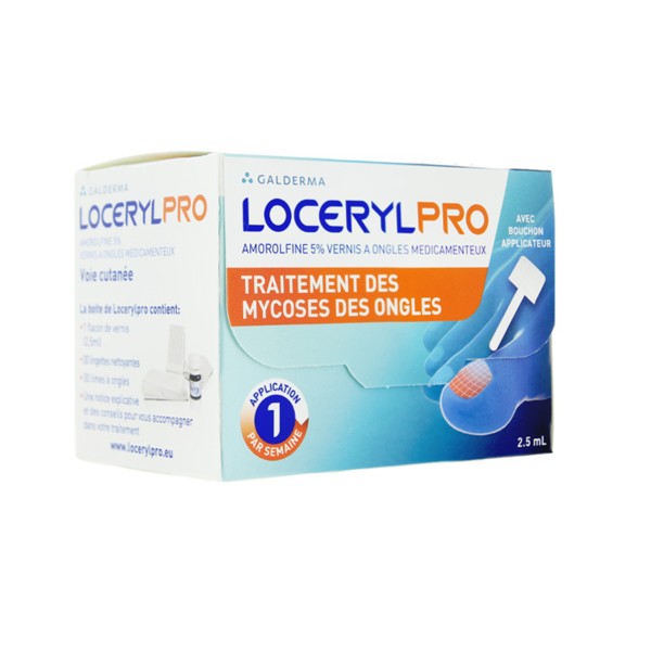 Loceryl Pro 5 % vernis à ongles médicamenteux