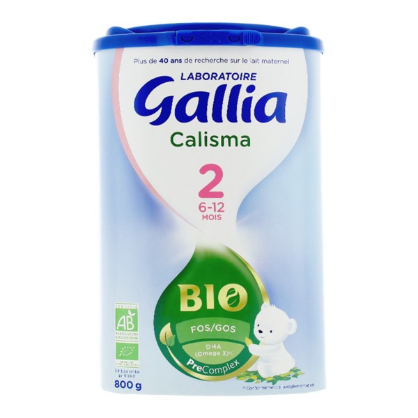 Gallia Calisma Bio Lait 2ème âge