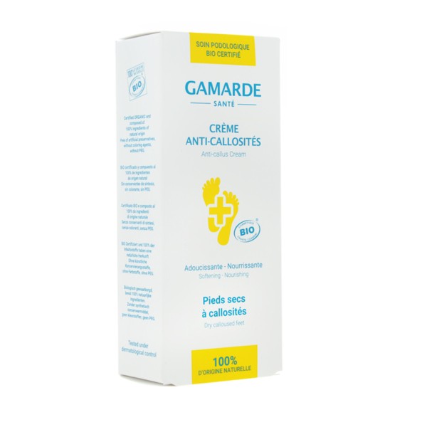 Gamarde Santé Crème Pieds Anti Callosités Bio