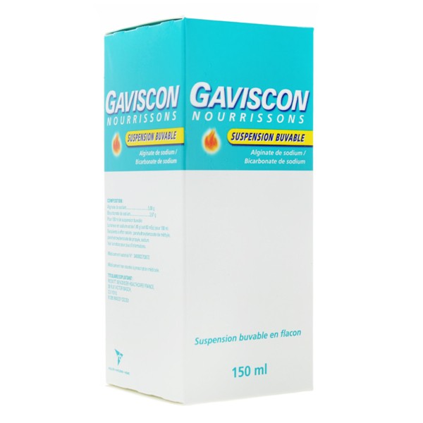 Gaviscon nourrisson suspension buvable flacon