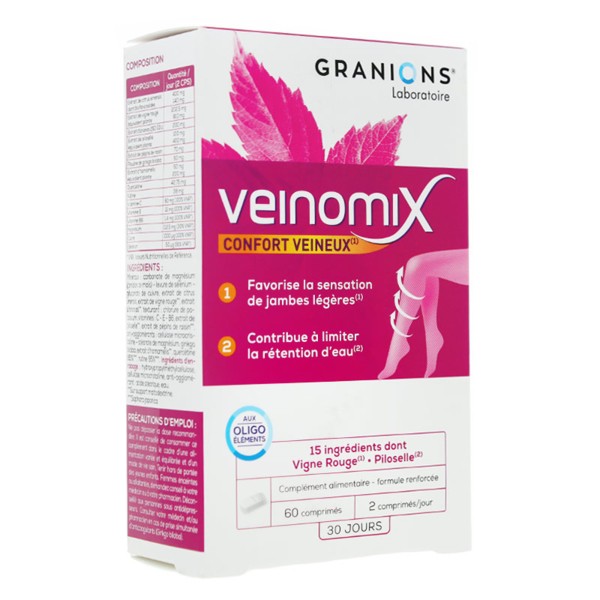 Granions Veinomix comprimés