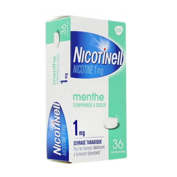 Nicotinell 1 mg menthe comprimé