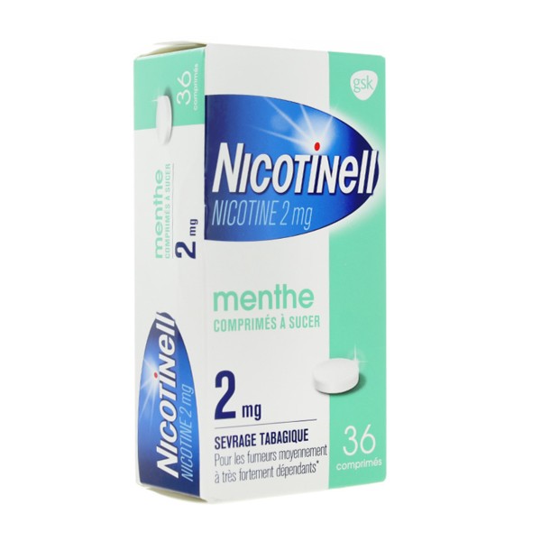 Nicotinell 2mg menthe comprimé