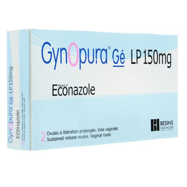 Gynopura Gé LP 150mg ovules