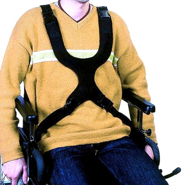 Harnais de poitrine Physipro Hommes pour fauteuil roulant