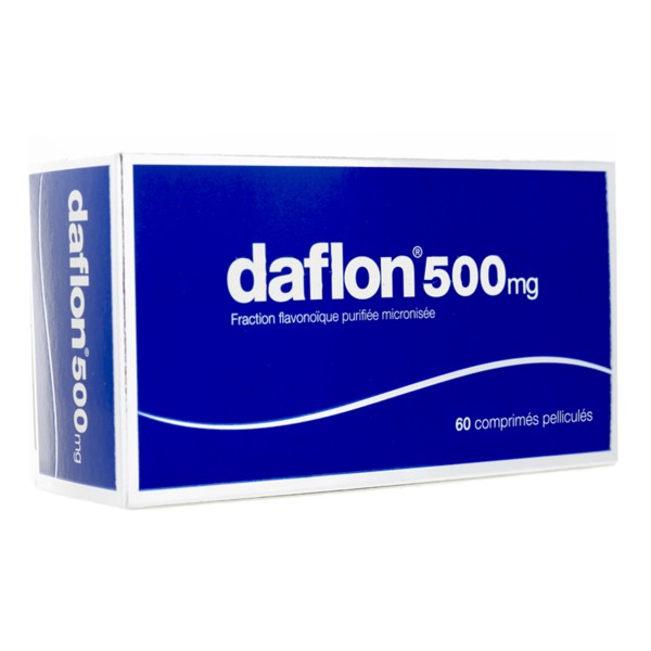 Daflon 500 mg comprimé veinotonique