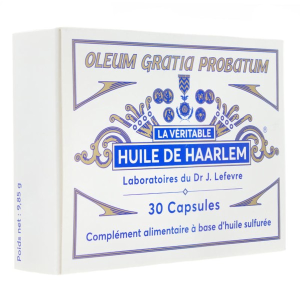 Huile de Haarlem capsules