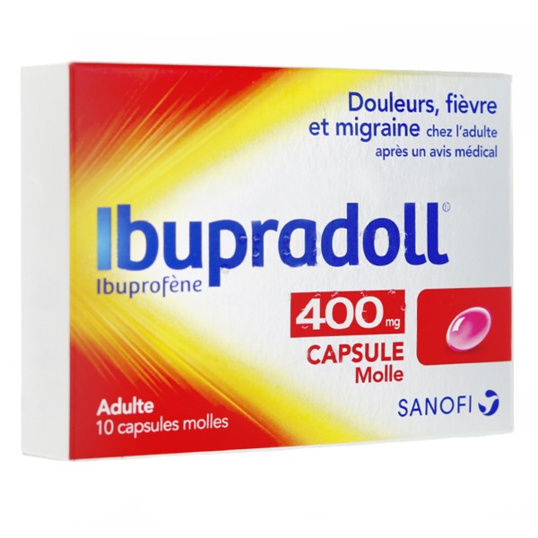 Ibupradoll 400 mg adulte capsules