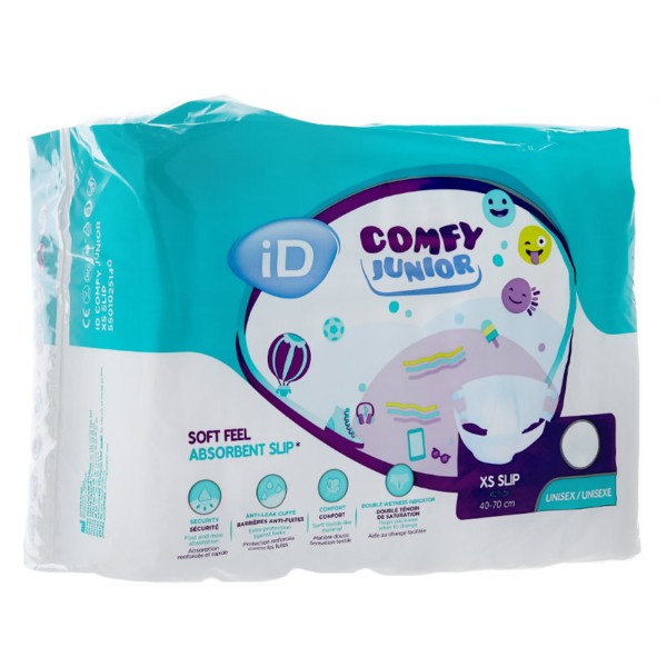 ID Comfy Junior Changes complets XS Fuites urinaires