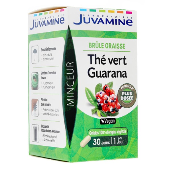Juvamine Phyto Thé vert Guarana gélules