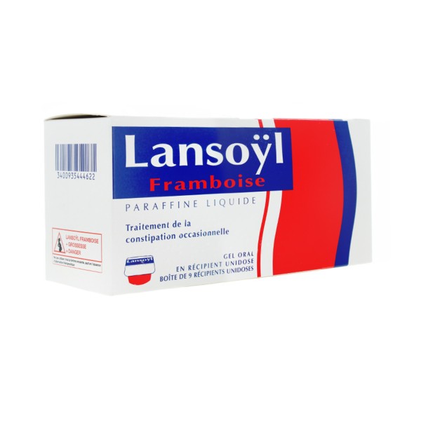Lansoÿl framboise gel oral unidoses
