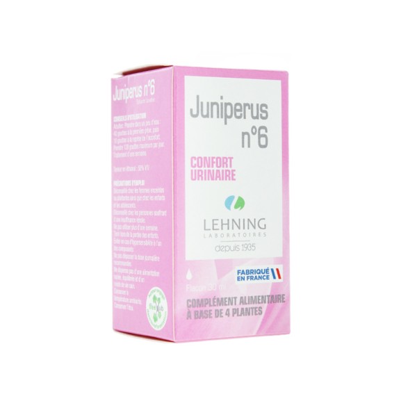 Juniperus n°6 Lehning Confort urinaire gouttes