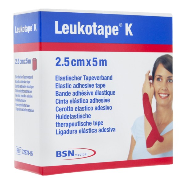 BSN Leukotape K bande adhésive élastique 2,5 cm x 5 m