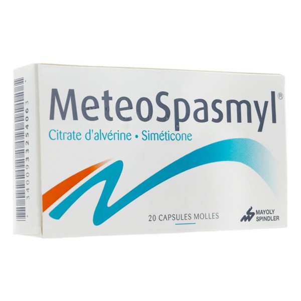 Meteospasmyl capsules mal de ventre