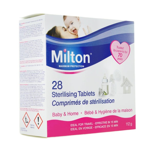 Milton stérilisation 28 comprimés