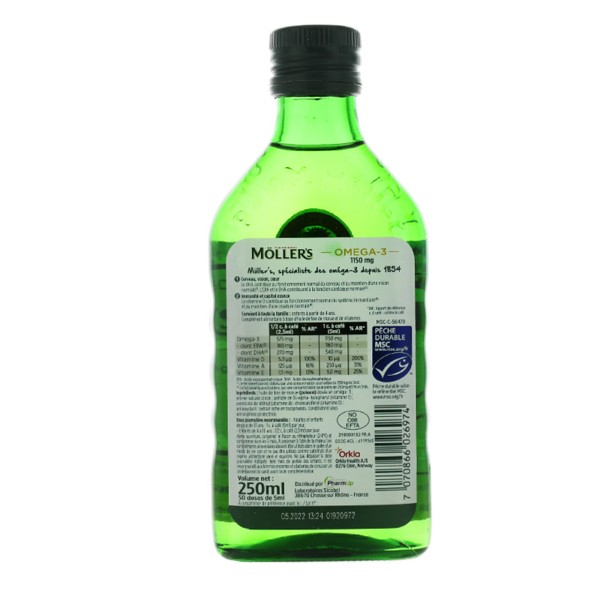 Huile de foie de morue Moller's