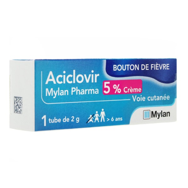 Aciclovir Viatris 5% crème tube