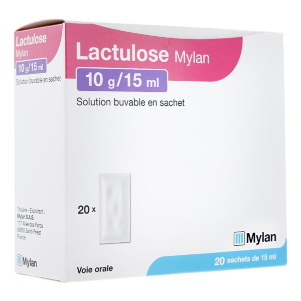 Lactulose Viatris 10 g /15ml solution buvable sachets
