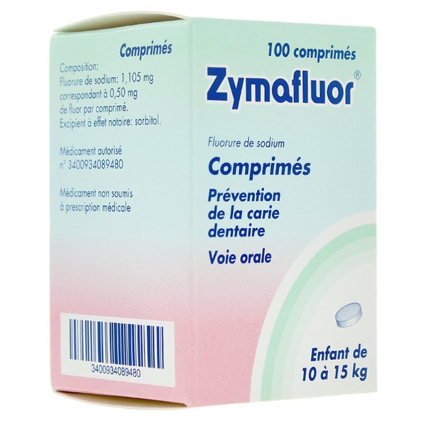 Zymafluor 0,50 mg comprimés