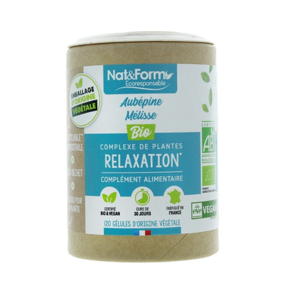 Nat et Form Ecoresponsable Relaxation Bio gélules