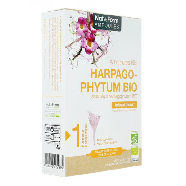 Nat et Form Harpagophytum Bio ampoules