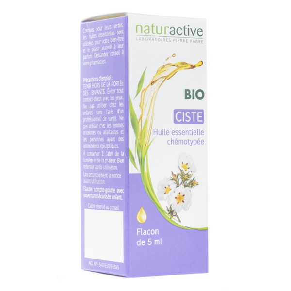Naturactive huile essentielle de Ciste Bio