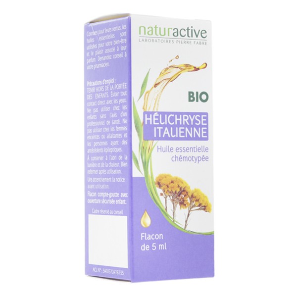 Naturactive huile essentielle Hélichryse italienne Bio