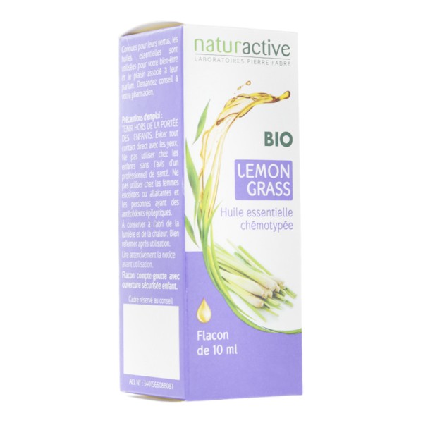 Naturactive huile essentielle de Lemongrass Bio
