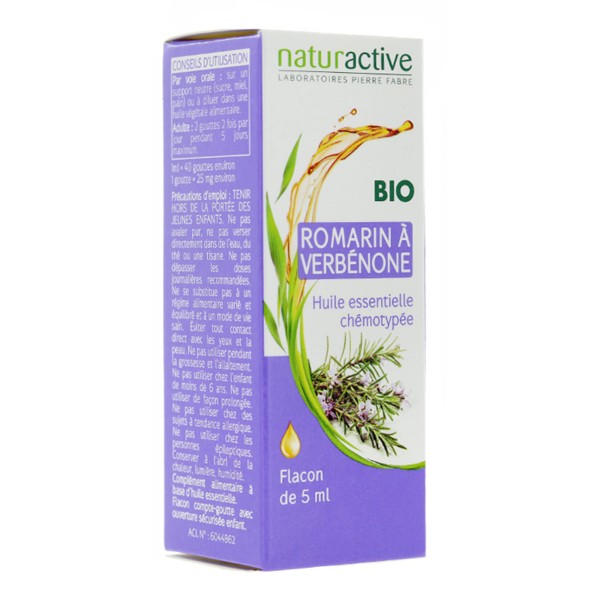 Naturactive huile essentielle de Romarin à verbénone Bio