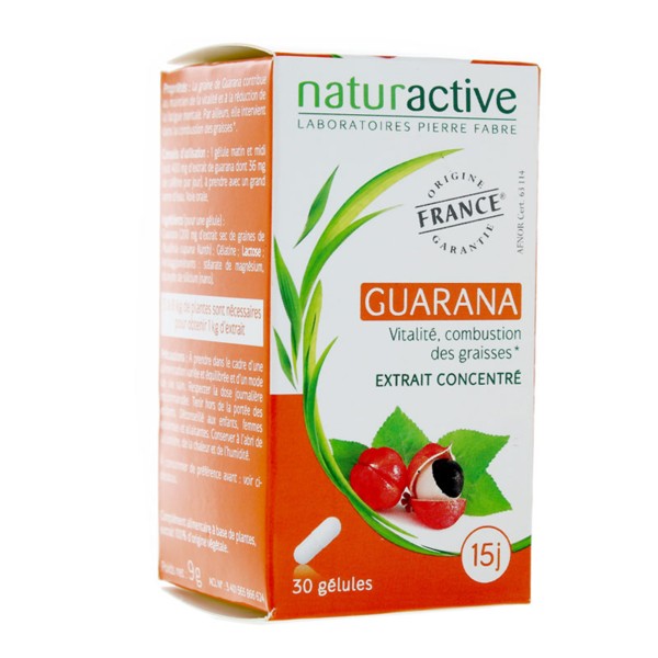 Naturactive guarana gélules