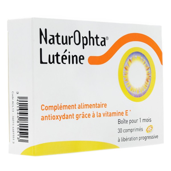 NaturOphta Lutéine comprimés