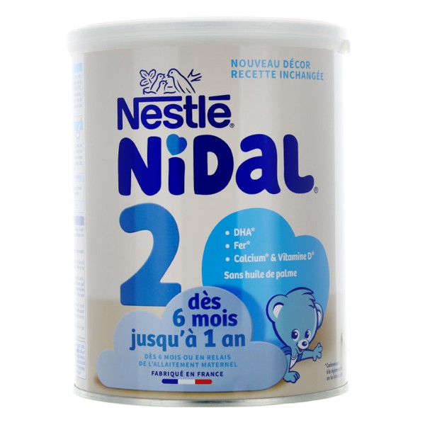 Nidal lait 2ème âge