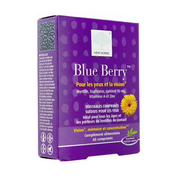 Blue Berry comprimés