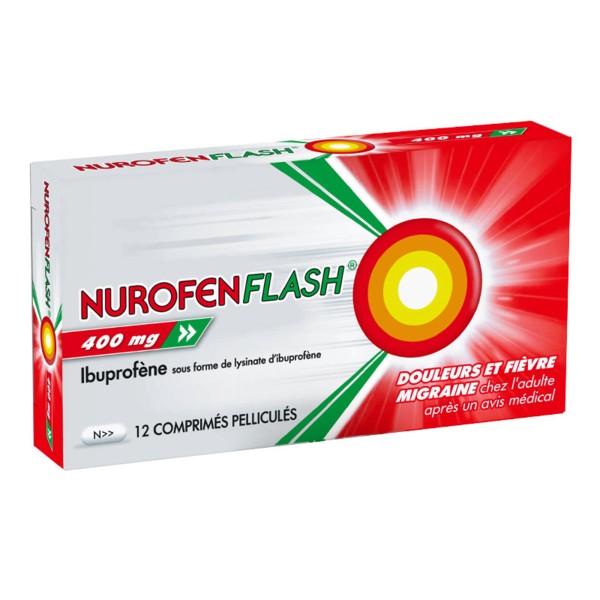 NurofenFlash 400 mg comprimé ibuprofène