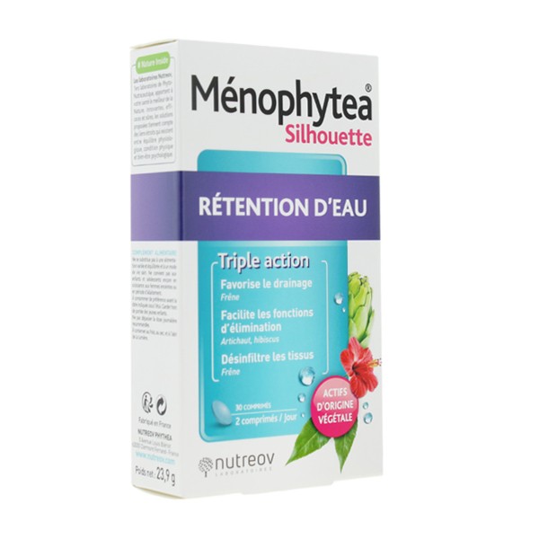 Ménophytea rétention d'eau comprimés
