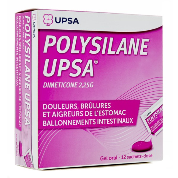 Gel de Polysilane UPSA sachets