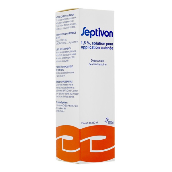 Septivon solution antiseptique moussante