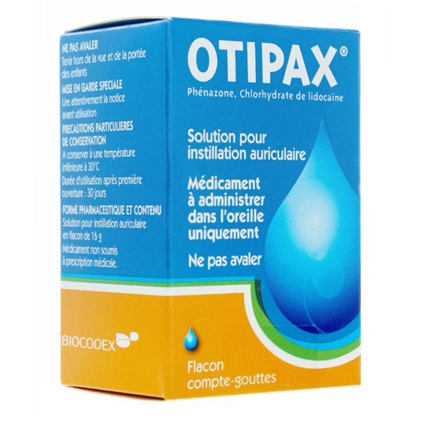 Otipax solution auriculaire