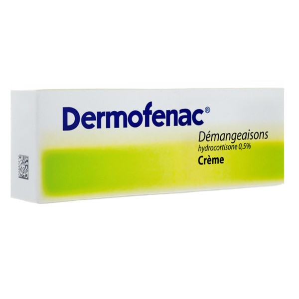 Dermofenac 0,5% crème démangeaisons
